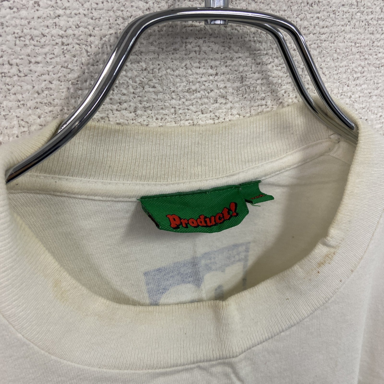Product　プロダクト　半袖プリントTシャツ　白　ホワイト　XXLサイズ