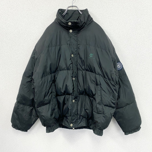 90s　Timberland　ティンバーランド　ダウンジャケット　ヴィンテージ　黒　ブラック　Lサイズ