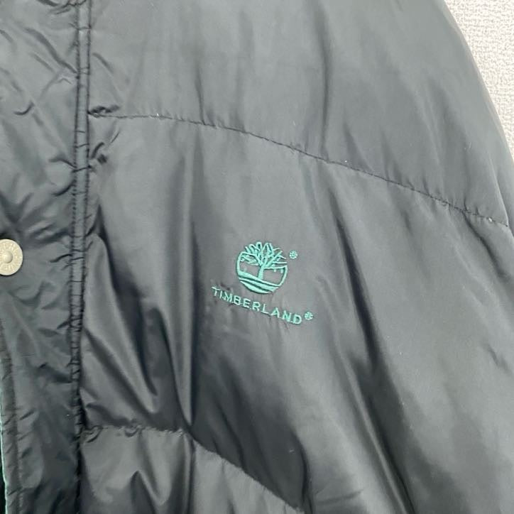 90s　Timberland　ティンバーランド　ダウンジャケット　ヴィンテージ　黒　ブラック　Lサイズ