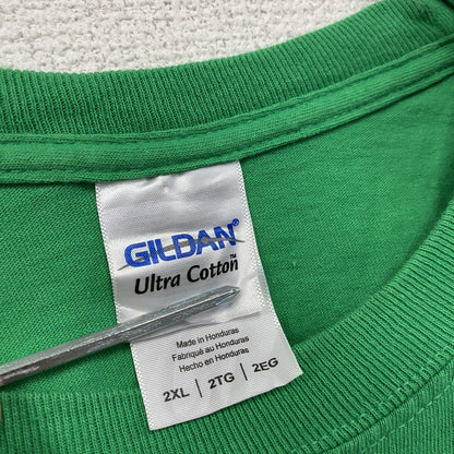 GILDAN　ギルダン　長袖Tシャツ/ロンT　緑　グリーン　2XLサイズ