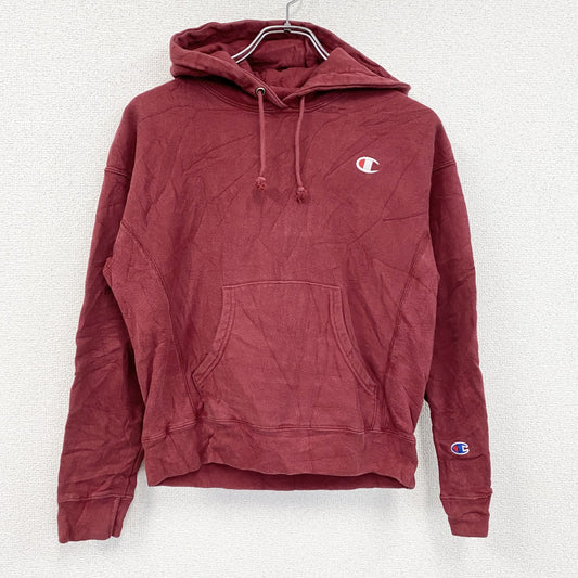 Champion　チャンピオン　リバースウィーブ　スウェットパーカー/フーディー　赤　レッド　Sサイズ