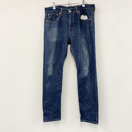 Levi's　リーバイス　502　デニムパンツ/ジーンズ　ジップフライ　縦落ち　インディゴ　W33サイズ