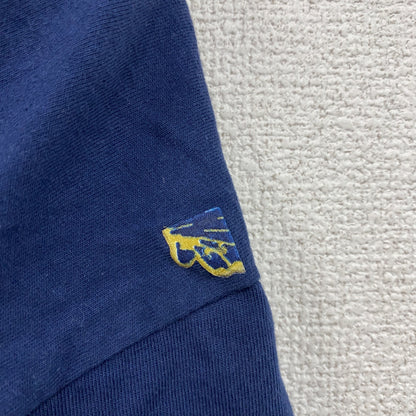 Hanes　ヘインズ　半袖プリントTシャツ　紺　ネイビー　XLサイズ