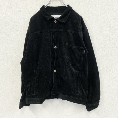 MFC STORE　DOBON　1stタイプ　コーデュロイジャケット/トラッカージャケット　黒　ブラック　Lサイズ