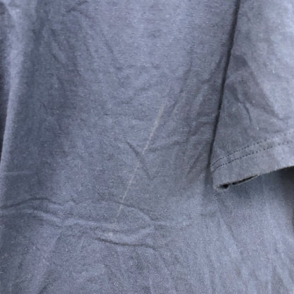 Hanes　ヘインズ　半袖プリントTシャツ　紺　ネイビー　XLサイズ