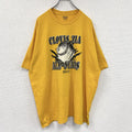 GILDAN　ギルダン　半袖プリントTシャツ　黄色　イエロー　2XLサイズ