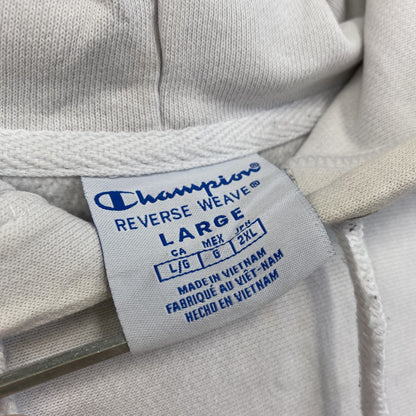 Champion　チャンピオン　リバースウィーブ　スウェットパーカー/フーディー　白　ホワイト　Lサイズ
