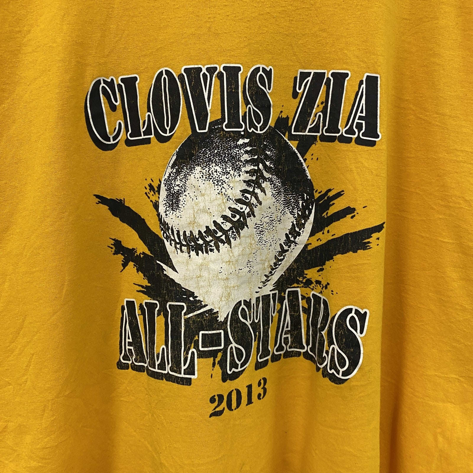 GILDAN　ギルダン　半袖プリントTシャツ　黄色　イエロー　2XLサイズ