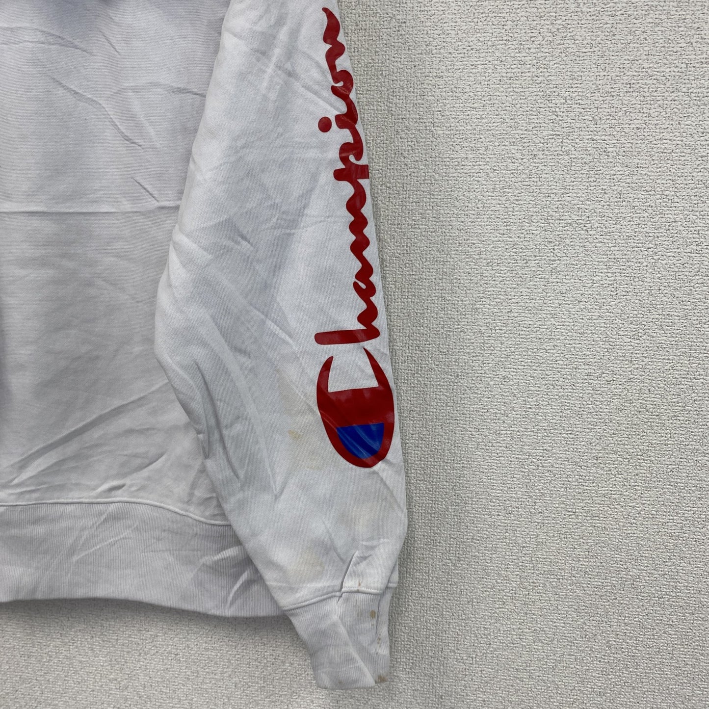 Champion　チャンピオン　リバースウィーブ　スウェットパーカー/フーディー　白　ホワイト　Lサイズ