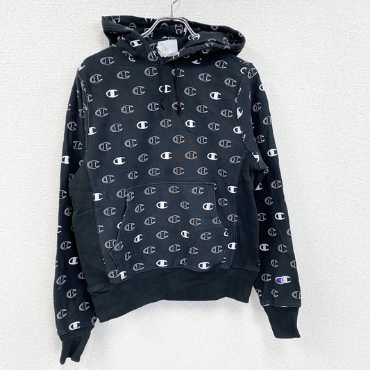 Champion　チャンピオン　リバースウィーブ　スウェットパーカー/フーディー　黒　ブラック　Sサイズ