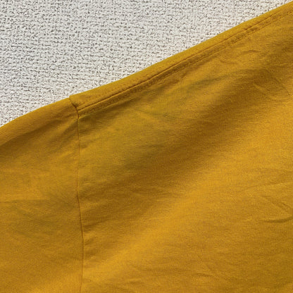 GILDAN　ギルダン　半袖プリントTシャツ　黄色　イエロー　2XLサイズ