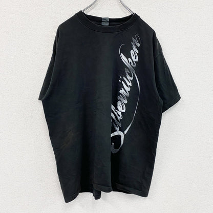 SILVERRUCKEN　ゴリラ　半袖アニマルプリントTシャツ　黒　ブラック　XLサイズ