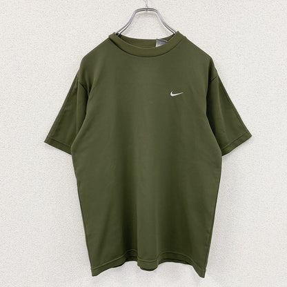 NIKE　ナイキ　DRI-FIT　半袖Tシャツ　スウッシュ　カーキ　Sサイズ