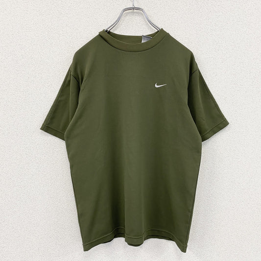 NIKE　ナイキ　DRI-FIT　半袖Tシャツ　スウッシュ　カーキ　Sサイズ