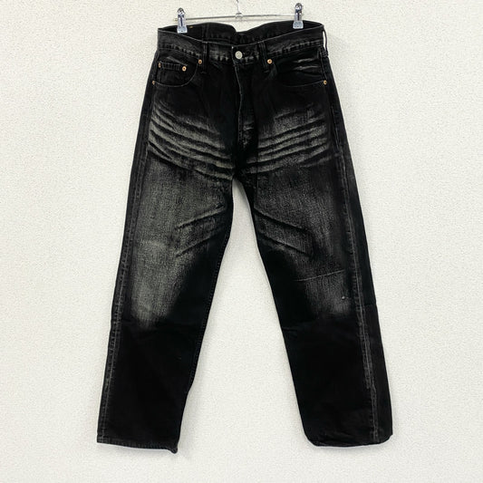 90s　Levi’s　リーバイス　501　ブラックデニムパンツ/ジーンズ　ボタンフライ　ヴィンテージ　W34サイズ