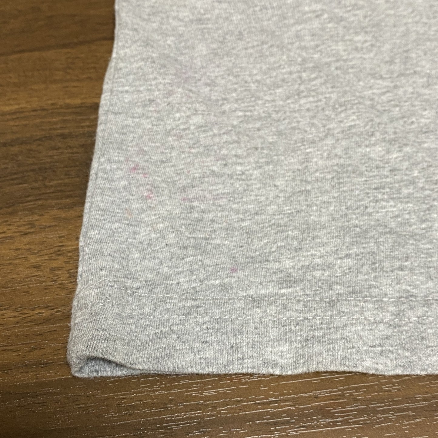古着 used　Disney　ディズニー　半袖プリントTシャツ　グレー　Mickey　ミッキー　クルーネック　オーバーサイズ