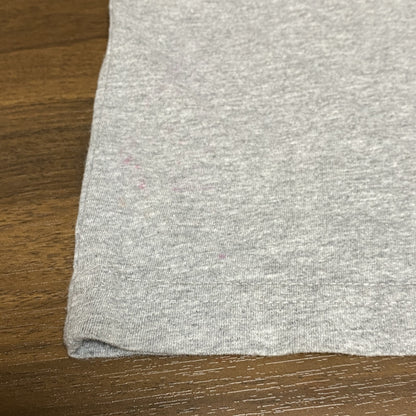 古着 used　Disney　ディズニー　半袖プリントTシャツ　グレー　Mickey　ミッキー　クルーネック　オーバーサイズ