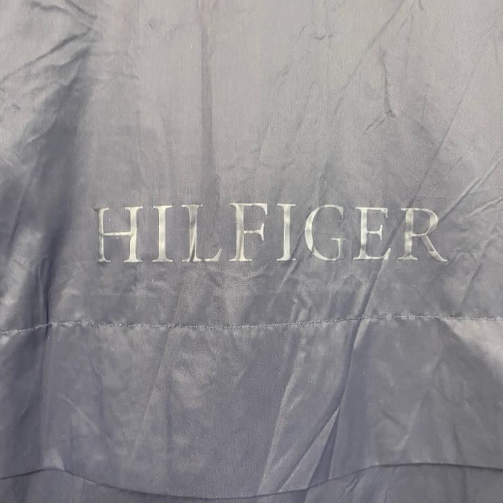 TOMMY HILFIGER　トミーヒルフィガー　フルジップナイロンジャケット　紺　ネイビー　Lサイズ