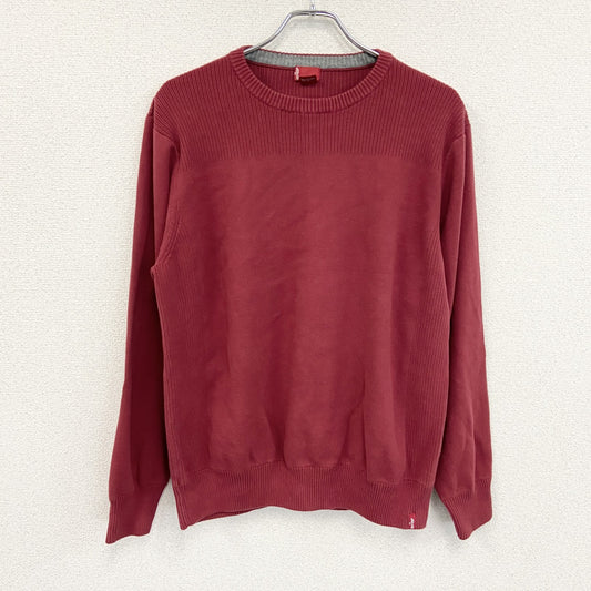 Levi’s　リーバイス　コットンニットセーター　赤　レッド　XLサイズ