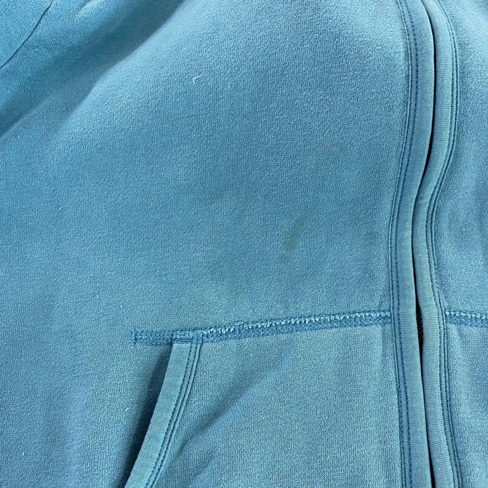 DENIM&SUPPLY RALPH LAUREN　ラルフローレン　フルジップスウェットパーカー/フーディー　水色　ブルー　Sサイズ