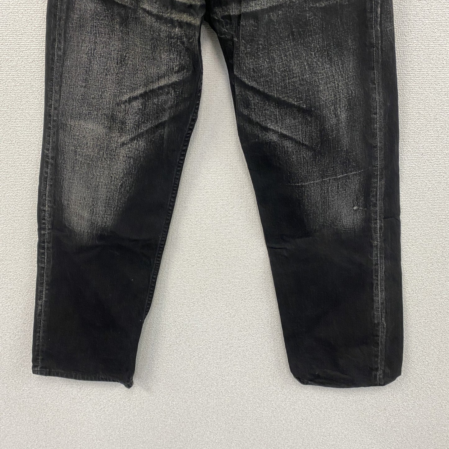 90s　Levi’s　リーバイス　501　ブラックデニムパンツ/ジーンズ　ボタンフライ　ヴィンテージ　W34サイズ