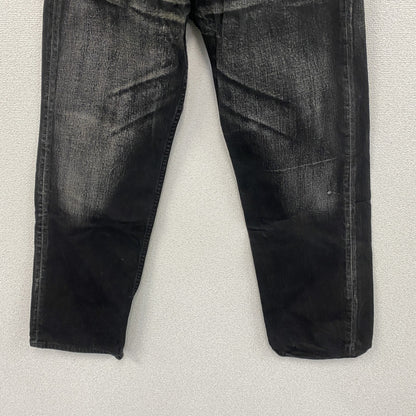90s　Levi’s　リーバイス　501　ブラックデニムパンツ/ジーンズ　ボタンフライ　ヴィンテージ　W34サイズ