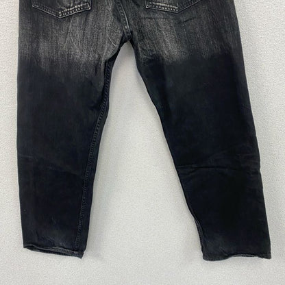 90s　Levi’s　リーバイス　501　ブラックデニムパンツ/ジーンズ　ボタンフライ　ヴィンテージ　W34サイズ