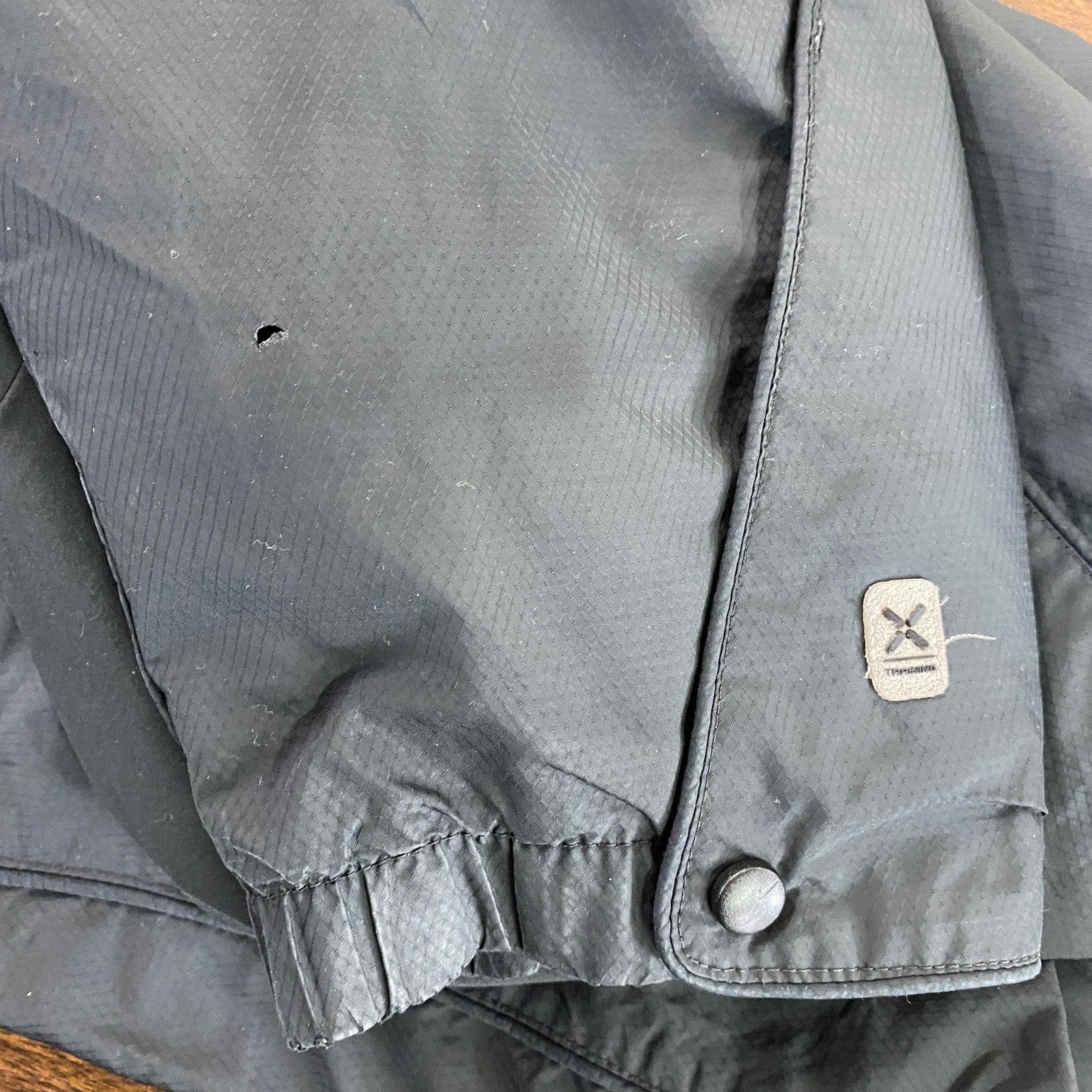 NIKE　ナイキ　CLIMA-FIT　フルジップジャケット　ウインドブレーカー　ギミック　黒　ブラック　2XLサイズ　