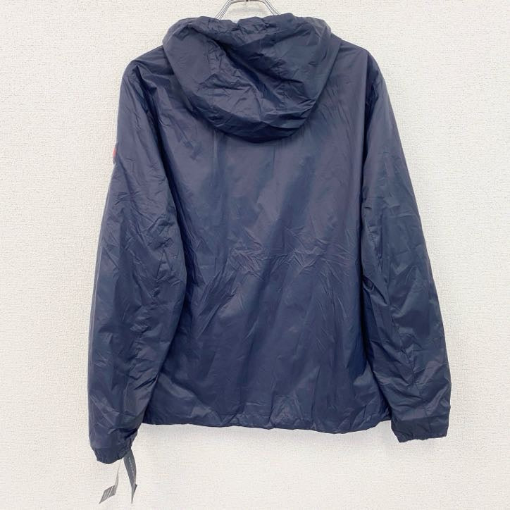 TOMMY HILFIGER　トミーヒルフィガー　フルジップナイロンジャケット　紺　ネイビー　Lサイズ