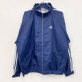 90s　adidas　アディダス　フルジップジャケット　ヴィンテージ　紺　ネイビー　XLサイズ