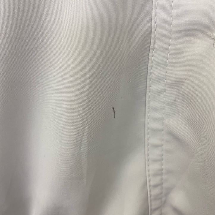 古着 used　NEWYORK CLASSIC　 ニューヨーク クラシック　長袖ハイネックブルゾン　無地　フーディー　白　Sサイズ