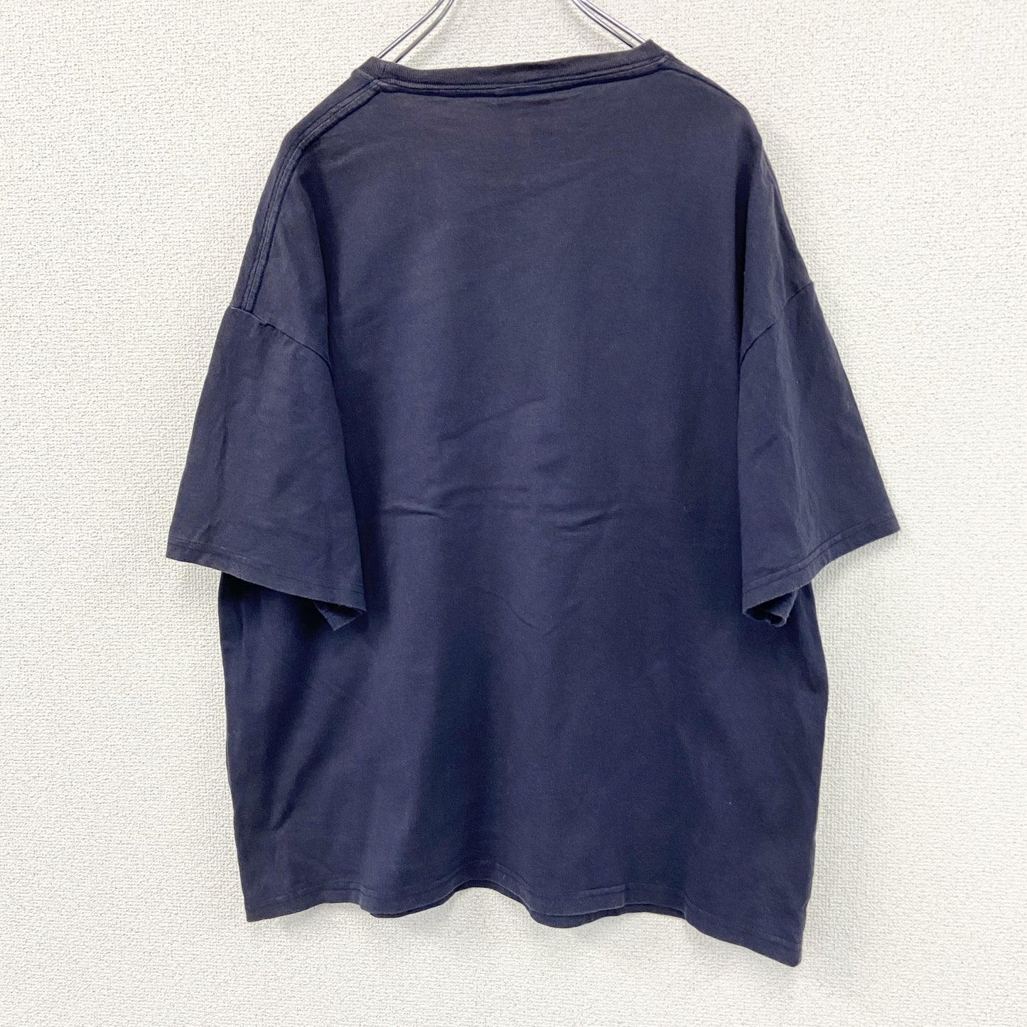 THRASHER スラッシャー　半袖プリントTシャツ　紺　ネイビー　Lサイズ