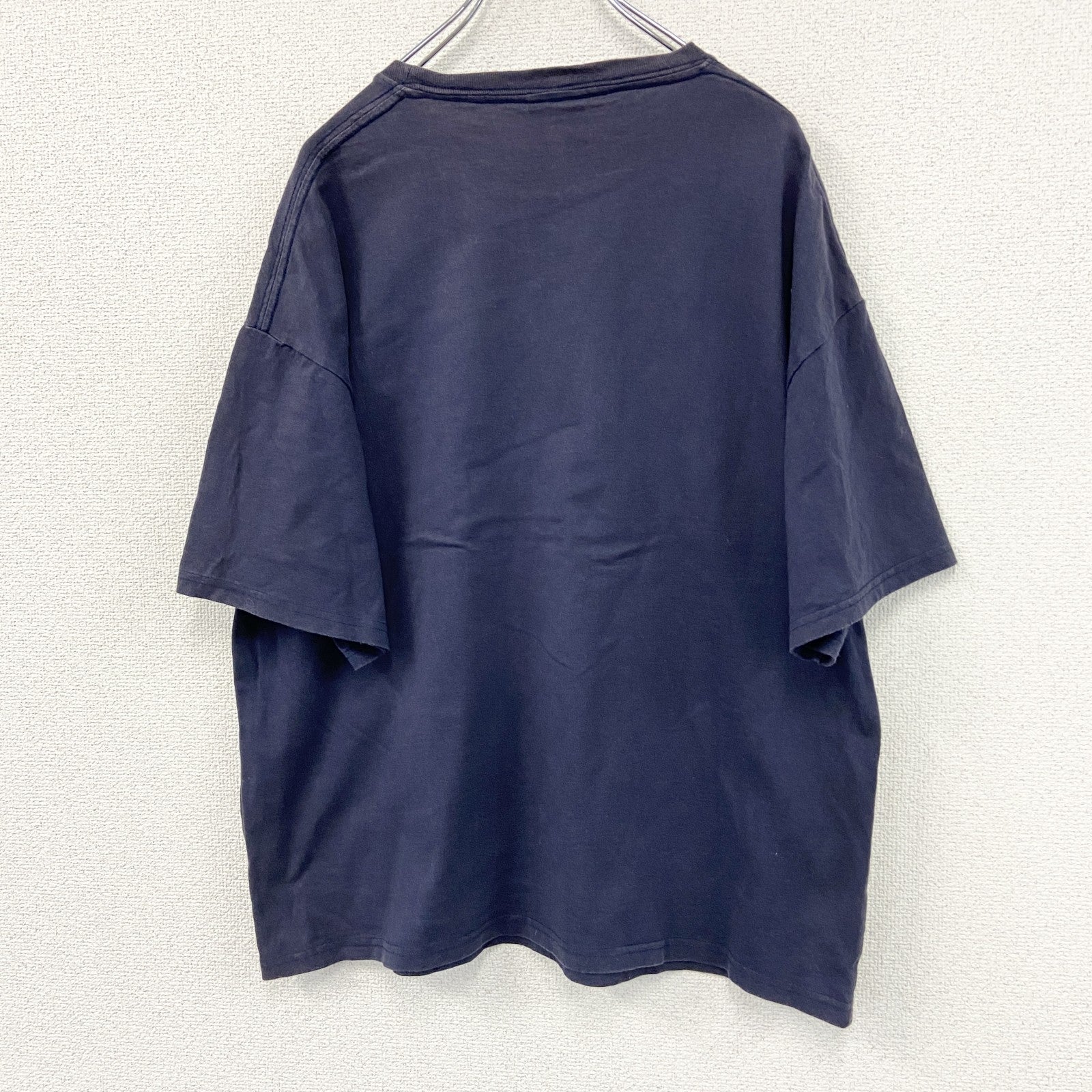 THRASHER スラッシャー　半袖プリントTシャツ　紺　ネイビー　Lサイズ