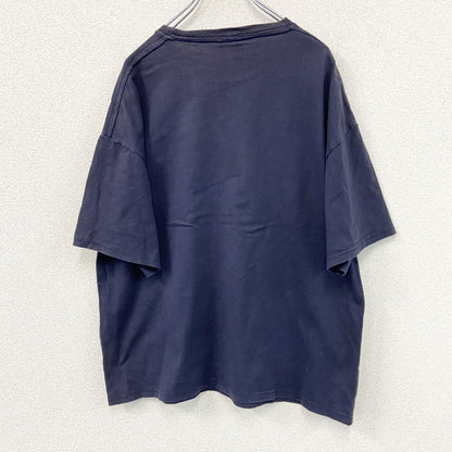 THRASHER スラッシャー　半袖プリントTシャツ　紺　ネイビー　Lサイズ