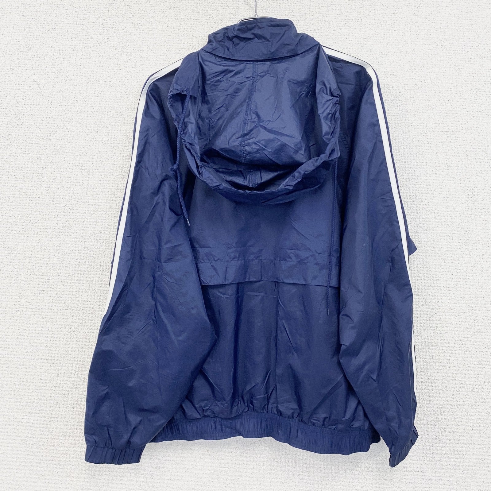 90s　adidas　アディダス　フルジップジャケット　ヴィンテージ　紺　ネイビー　XLサイズ