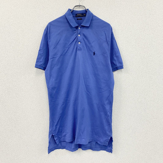 Polo Ralph Lauren　ラルフローレン　STRETCH MESH　半袖ポロシャツ　青　ブルー　Mサイズ