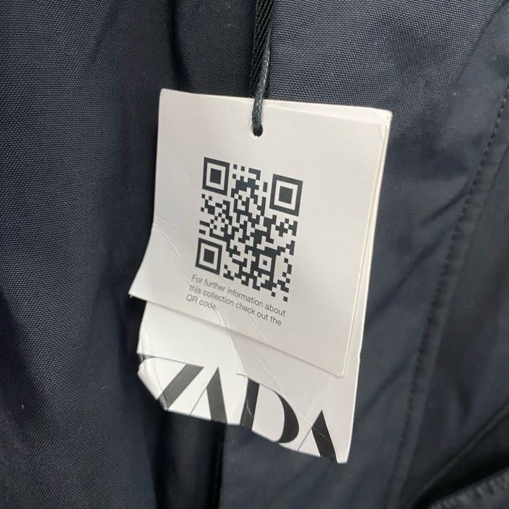 REV'IT×ZARA　レブイット　ザラ　モーターサイクルジャケット　モッズコート　タグ付き　ブラック　Lサイズ