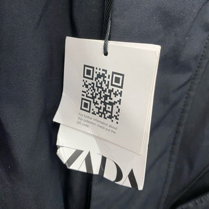 REV'IT×ZARA　レブイット　ザラ　モーターサイクルジャケット　モッズコート　タグ付き　ブラック　Lサイズ