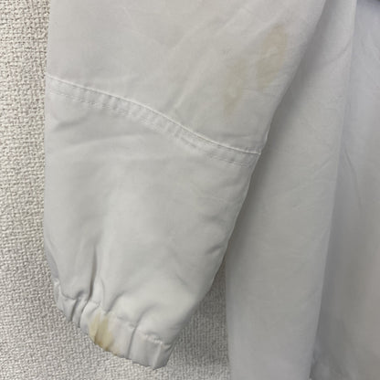 古着 used　NEWYORK CLASSIC　 ニューヨーク クラシック　長袖ハイネックブルゾン　無地　フーディー　白　Sサイズ