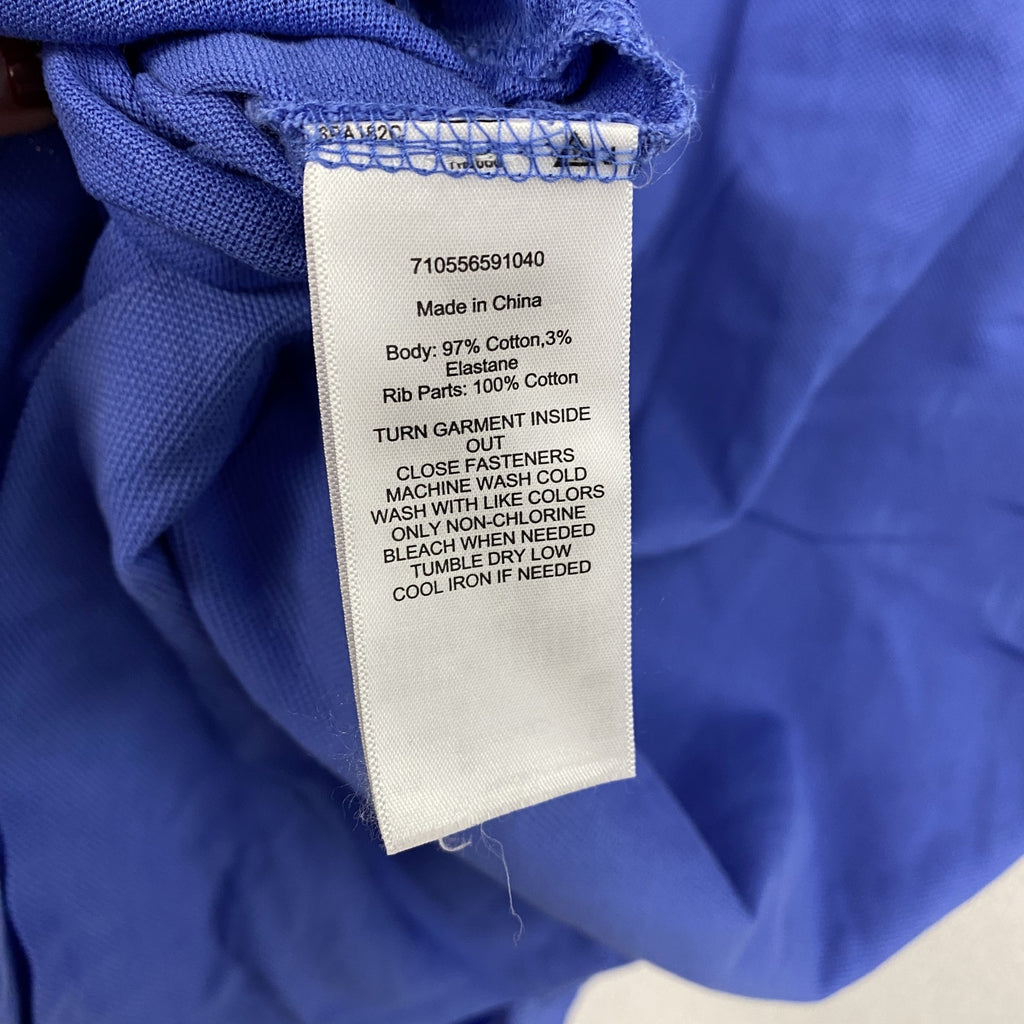 Polo Ralph Lauren　ラルフローレン　STRETCH MESH　半袖ポロシャツ　青　ブルー　Mサイズ