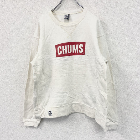 CHUMS チャムス　スウェット/トレーナー　白　ホワイト　Mサイズ