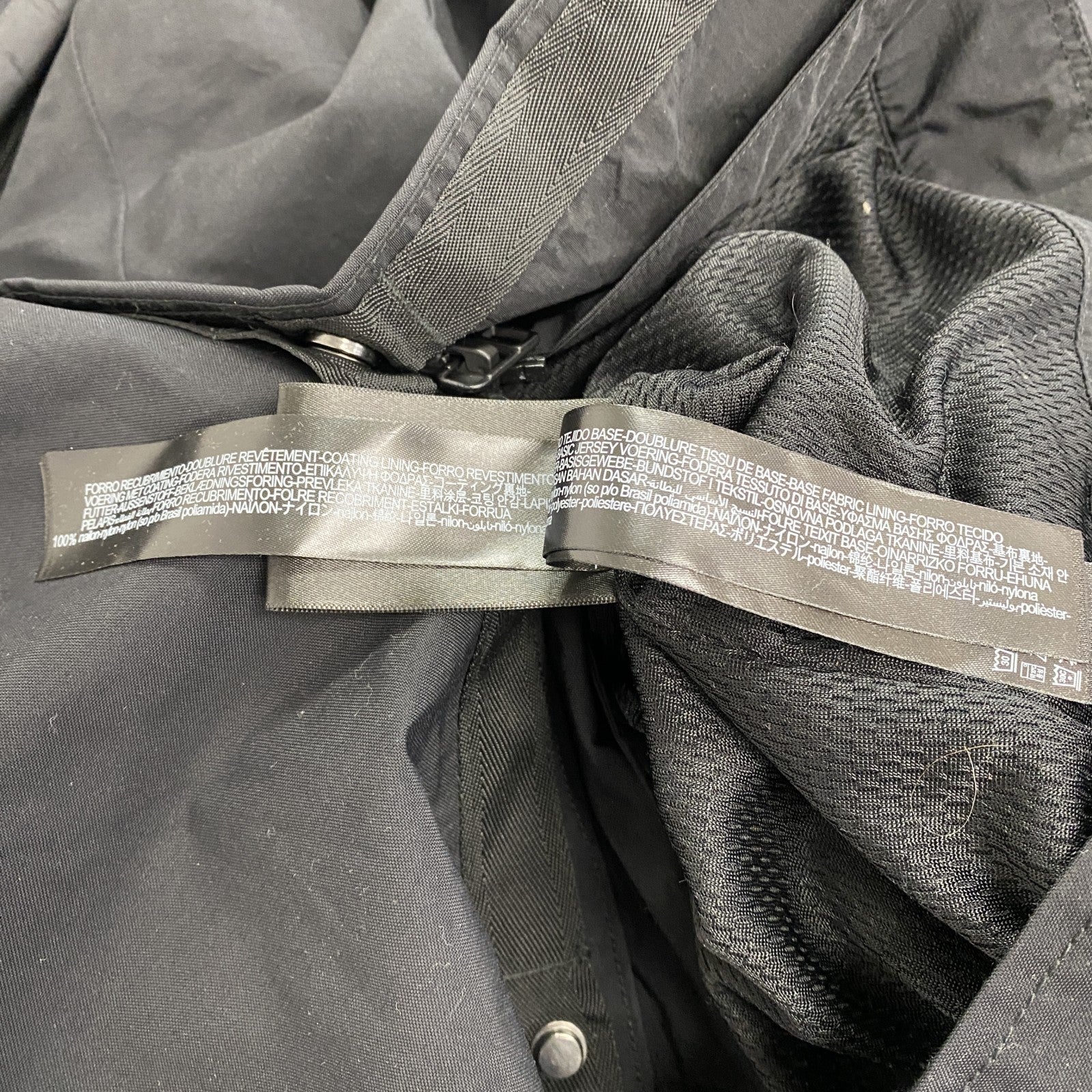REV'IT×ZARA　レブイット　ザラ　モーターサイクルジャケット　モッズコート　タグ付き　ブラック　Lサイズ