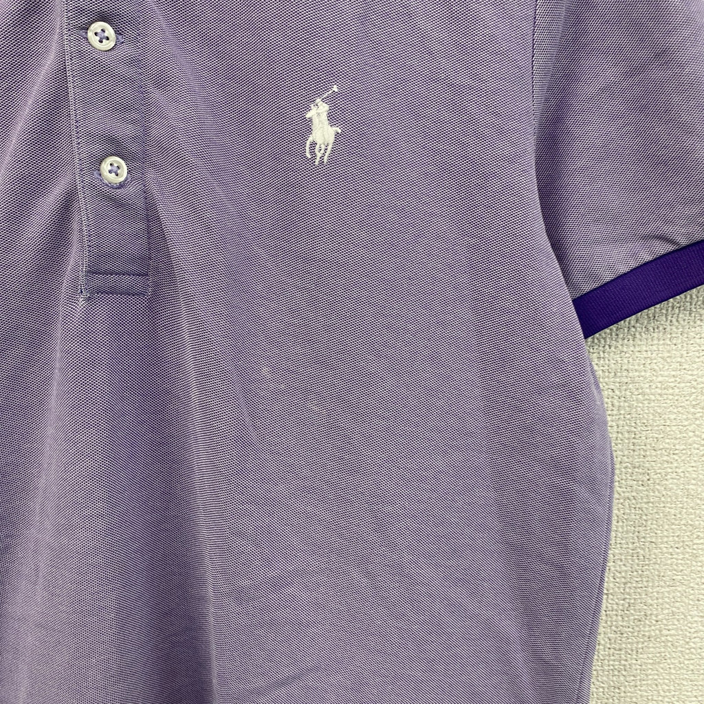 POLO GOLF RALPH LAUREN　ラルフローレン　PERFORMANCE　半袖ポロシャツ　紫　パープル　Mサイズ