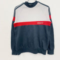 80s　adidas　アディダス　ロゴプリントトレーナー/スウェット　ヴィンテージ　紺　ネイビー　Lサイズ
