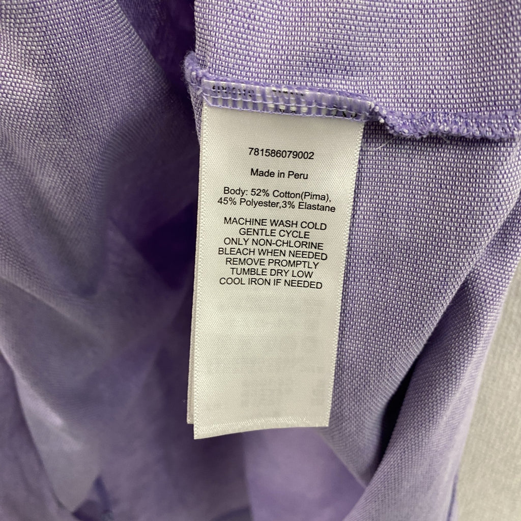 POLO GOLF RALPH LAUREN　ラルフローレン　PERFORMANCE　半袖ポロシャツ　紫　パープル　Mサイズ