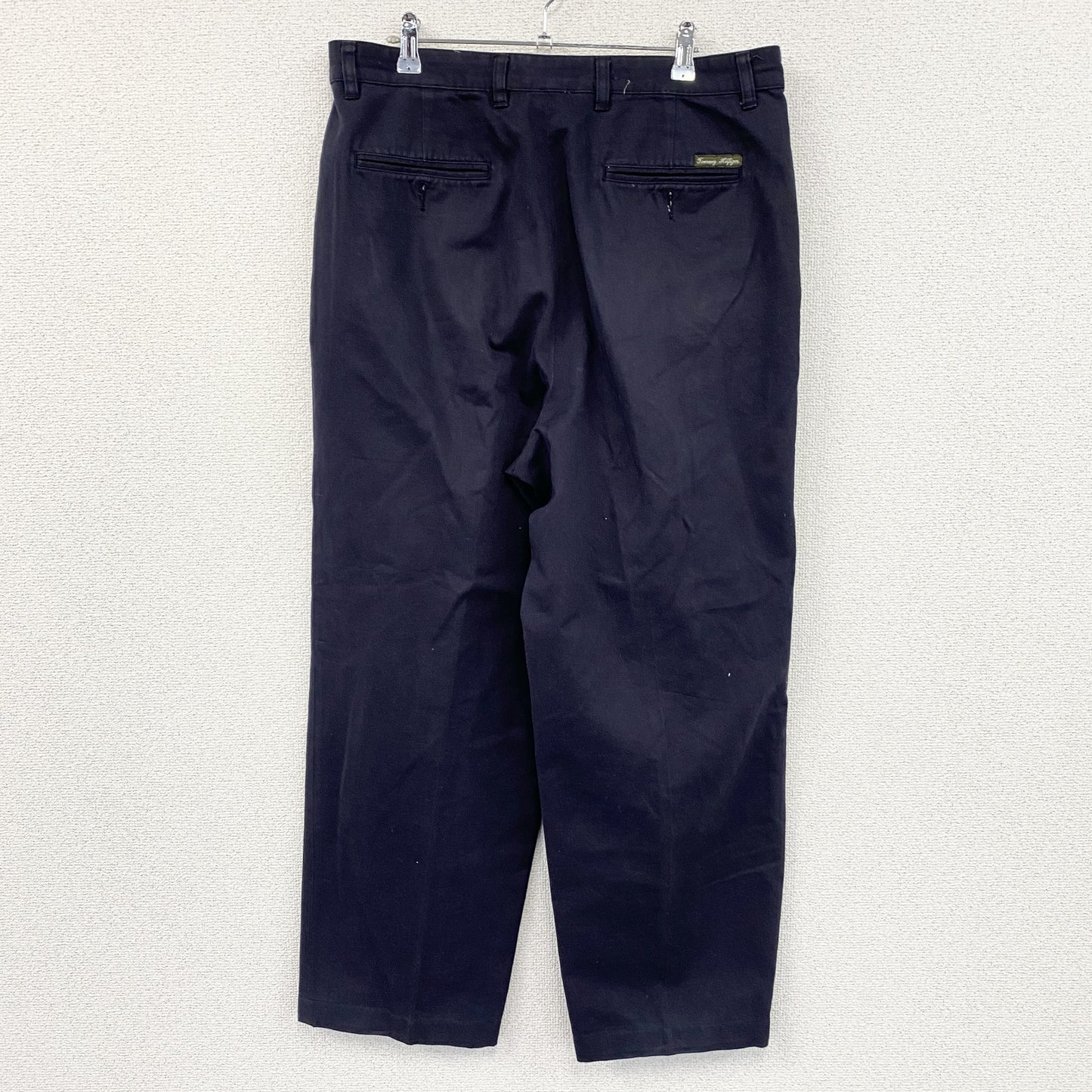 TOMMY HILFIGER　トミーヒルフィガー　ワークパンツ/チノパンツ　ジップフライ　紺　ネイビー　W36サイズ