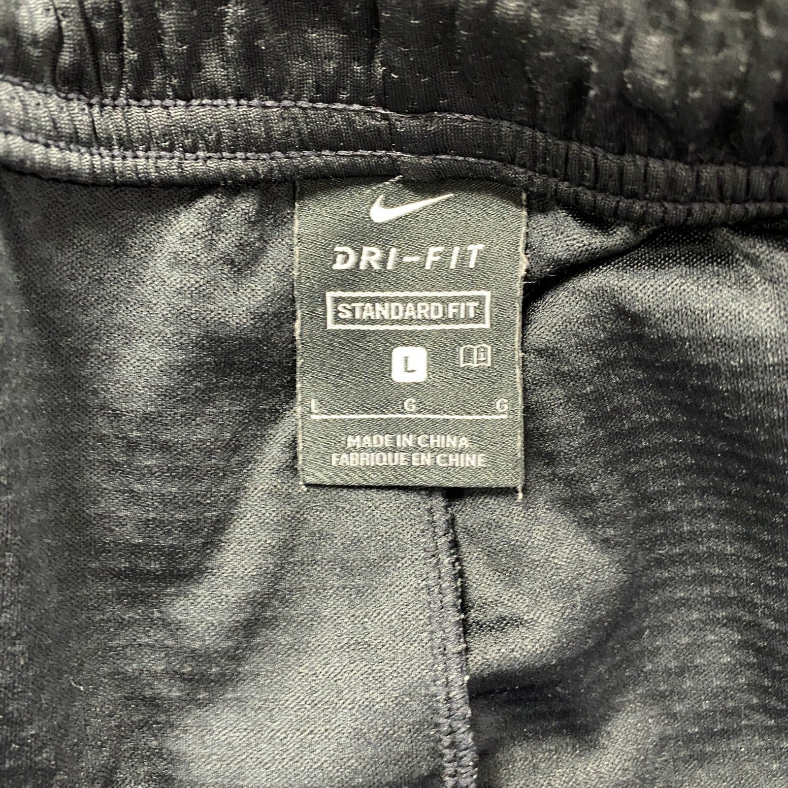 NIKE　ナイキ　DRI-FIT　ハーフパンツ/ショートパンツ　スウッシュ　黒　ブラック　Lサイズ