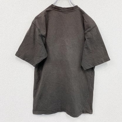STAMINA　半袖プリントTシャツ　茶色　ブラウン　Sサイズ