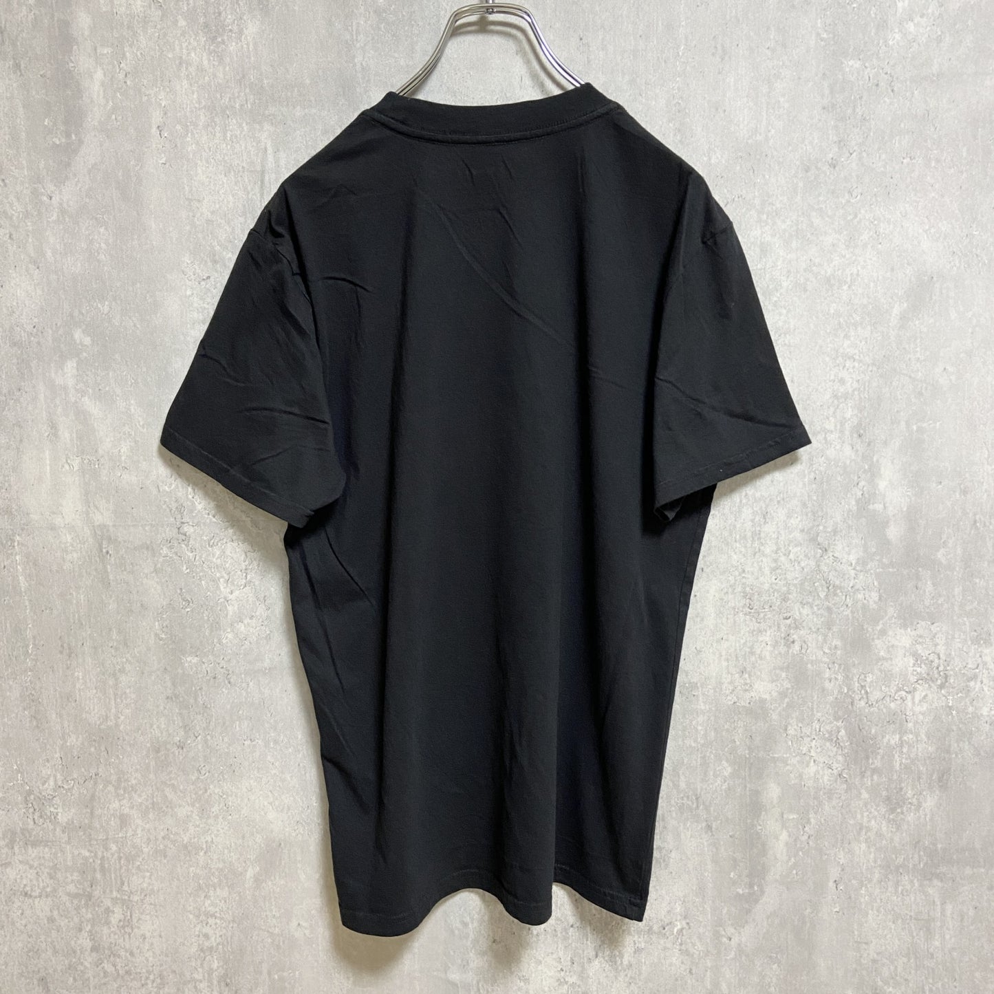 古着 used　Disney　ディズニー　Mickey mouse　ミッキーマウス　半袖プリントTシャツ　黒　ブラック　骨