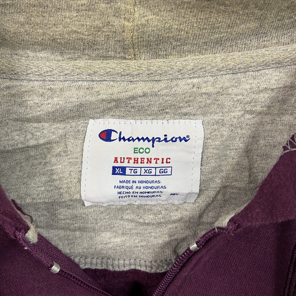 Champion　チャンピオン　フルジップパーカー　パーカー　赤　レッド　ワインレッド　XLサイズ